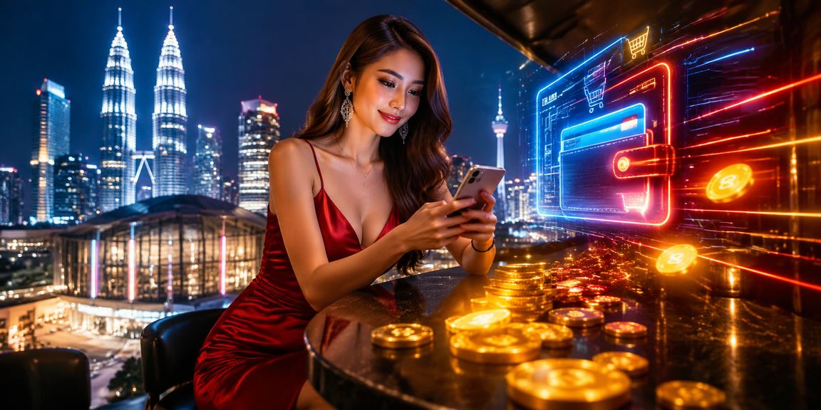 Pengguna Malaysia mengakses pertaruhan bola sepak melalui telefon di Kuala Lumpur