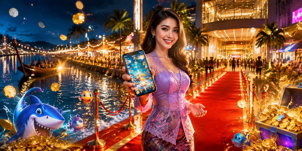 Permainan tembak ikan tema Malaysia